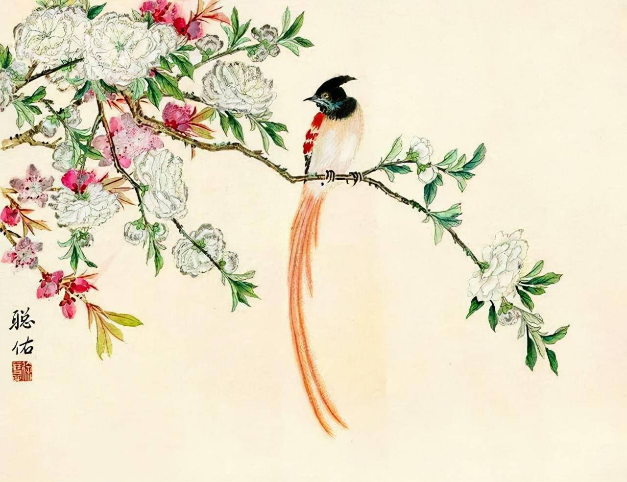 两个不为人知的民国女画家,她们的花鸟画堪称一绝