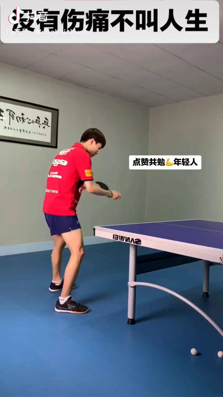 轻易就可以实现的梦想追逐还有什么意思王开乒乓球乒乓球教学宾宾和