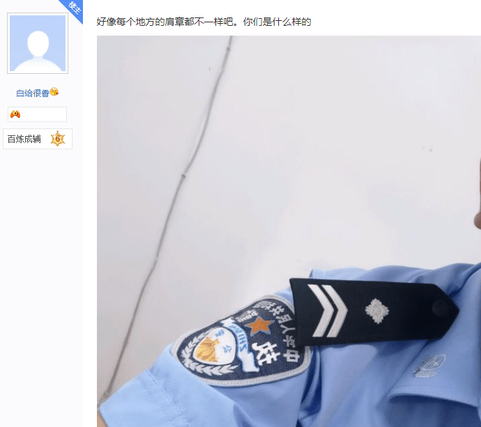 辅警服装警衔图片