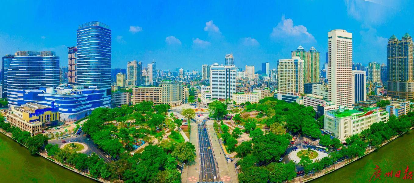 五年跨越多个"第一"gdp:以最小"占"最大越秀区是广州市老城区,传统中