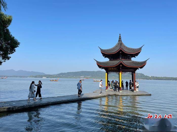 航线|浙江杭州西湖首次推“环湖游线” 重现灵隐天竺上香水路