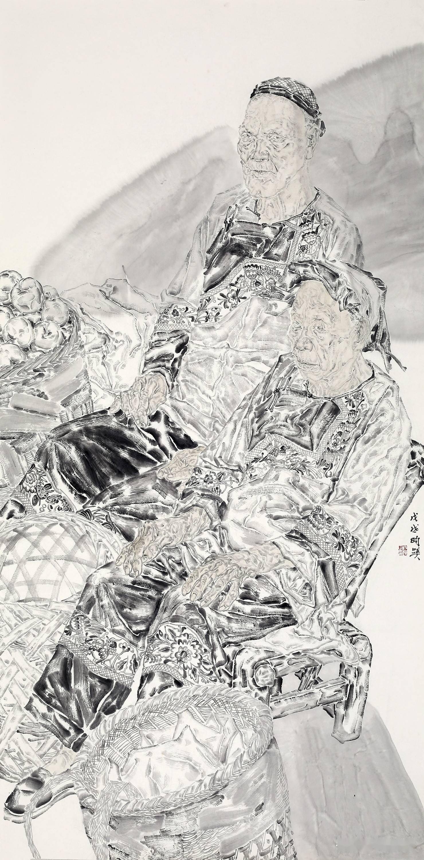 「书画大家」李昀蹊,全新笔墨语境下的人物画