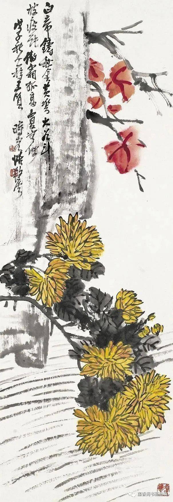 金秋赏菊近现代名家菊花图赏析