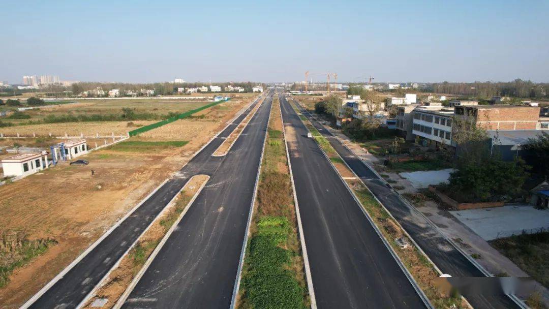 邓州又一条交通主干道即将全线通车!_大道