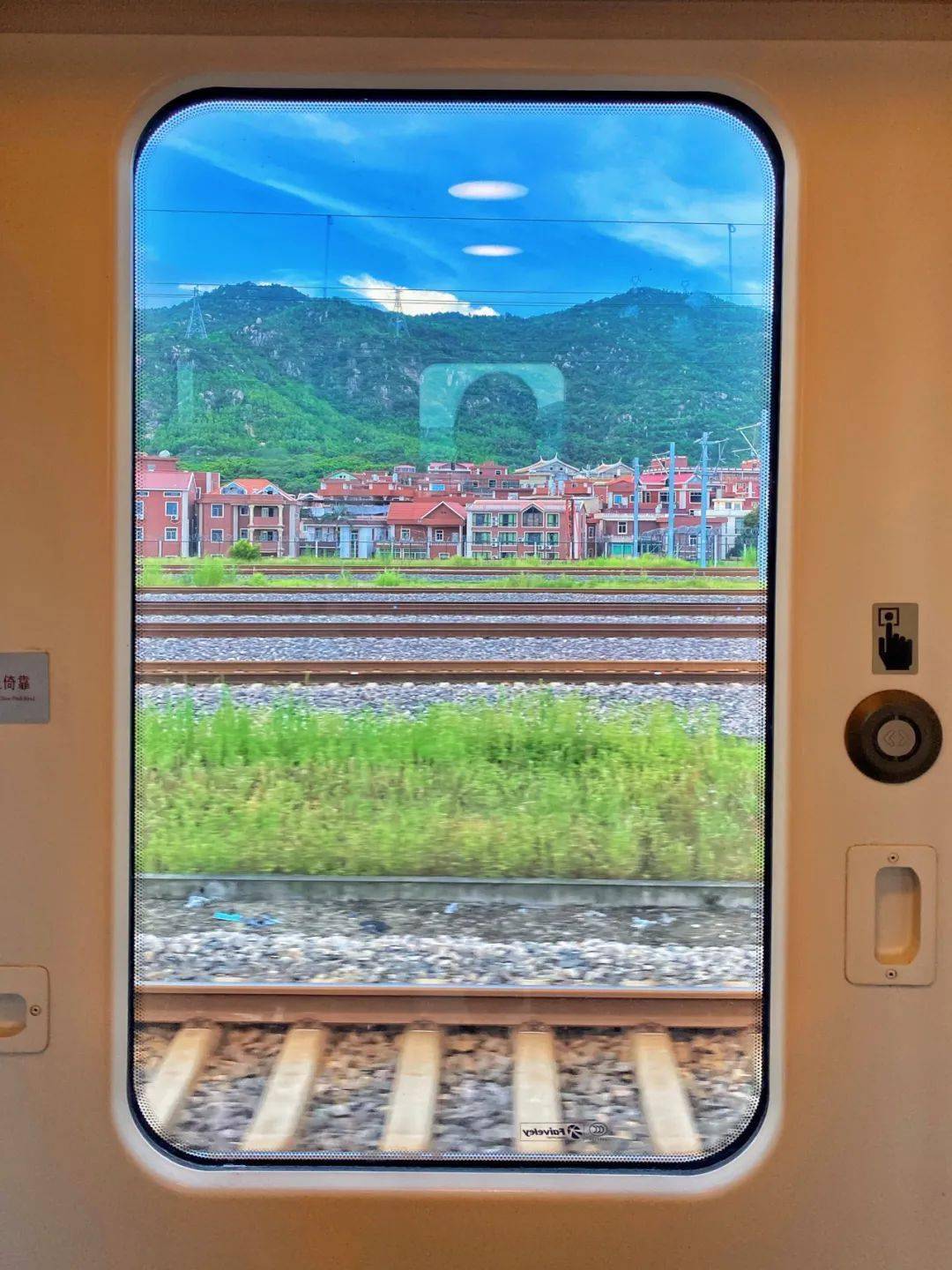 火车窗口图片唯美图片