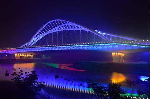 施工|威海石家河公园大桥一项科技成果达到国际先进水平
