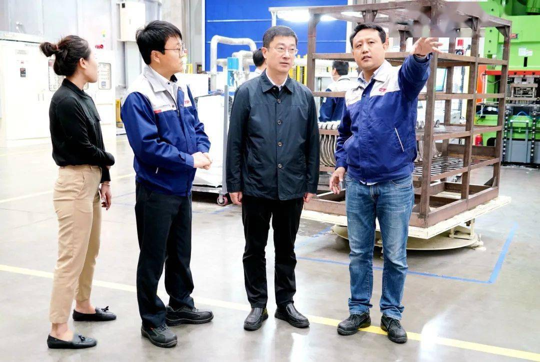 "两在两同"建新功 | 邵军民走访调研新能源汽车(零部件)产业