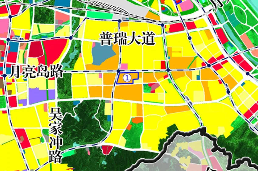 望城区征地红线图图片