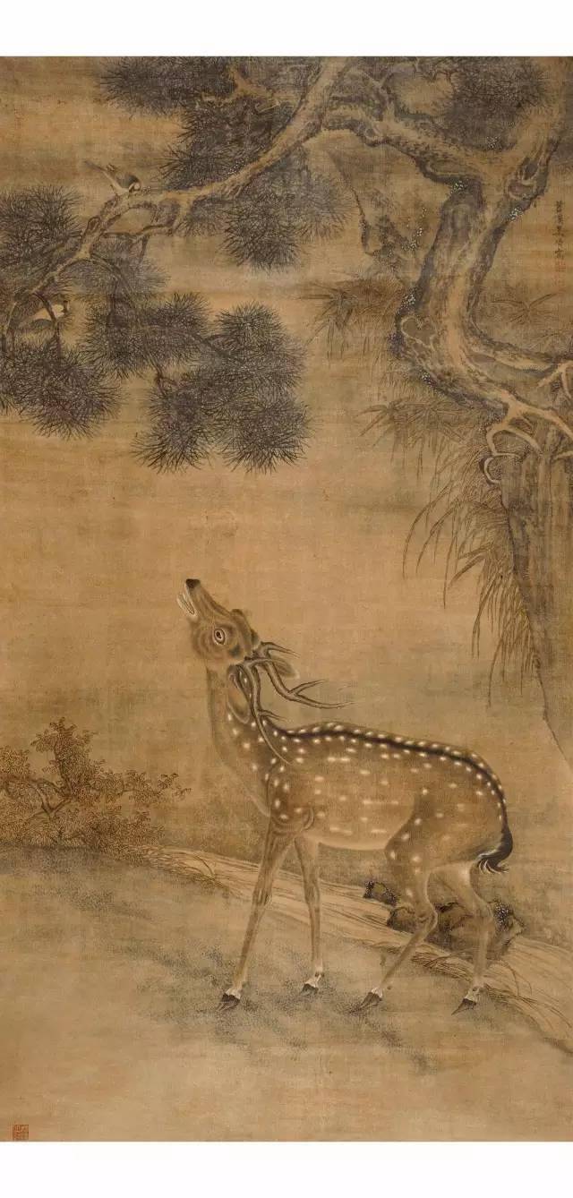 鹿古代鹿画法集锦