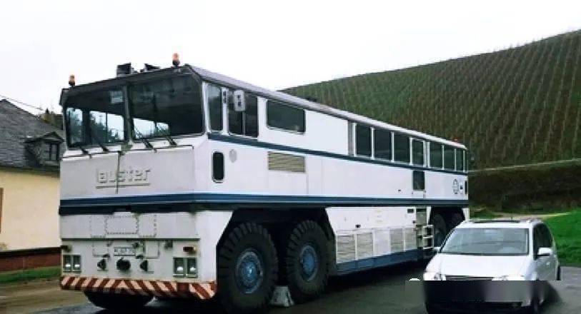 陸地火車頭,腦洞大開的德國 lauster mf 60 測量車