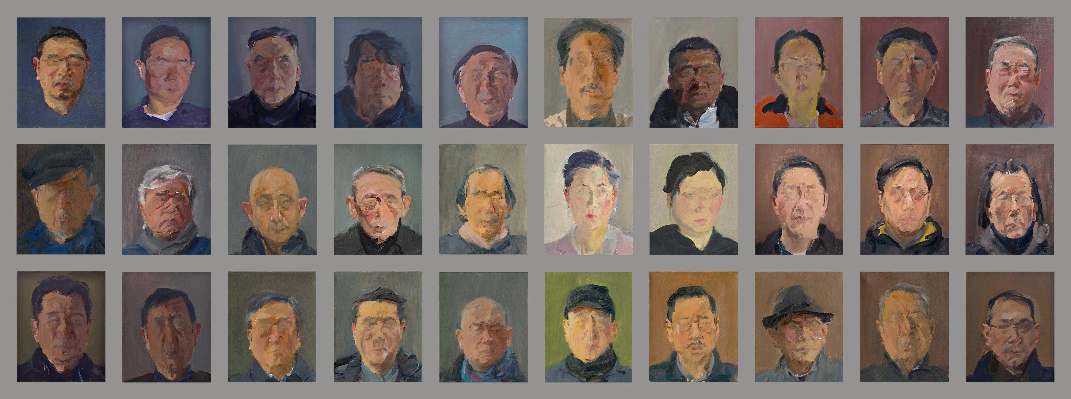 广东美术馆|在广东美术馆看艺术家童雁汝南的“肖像画”