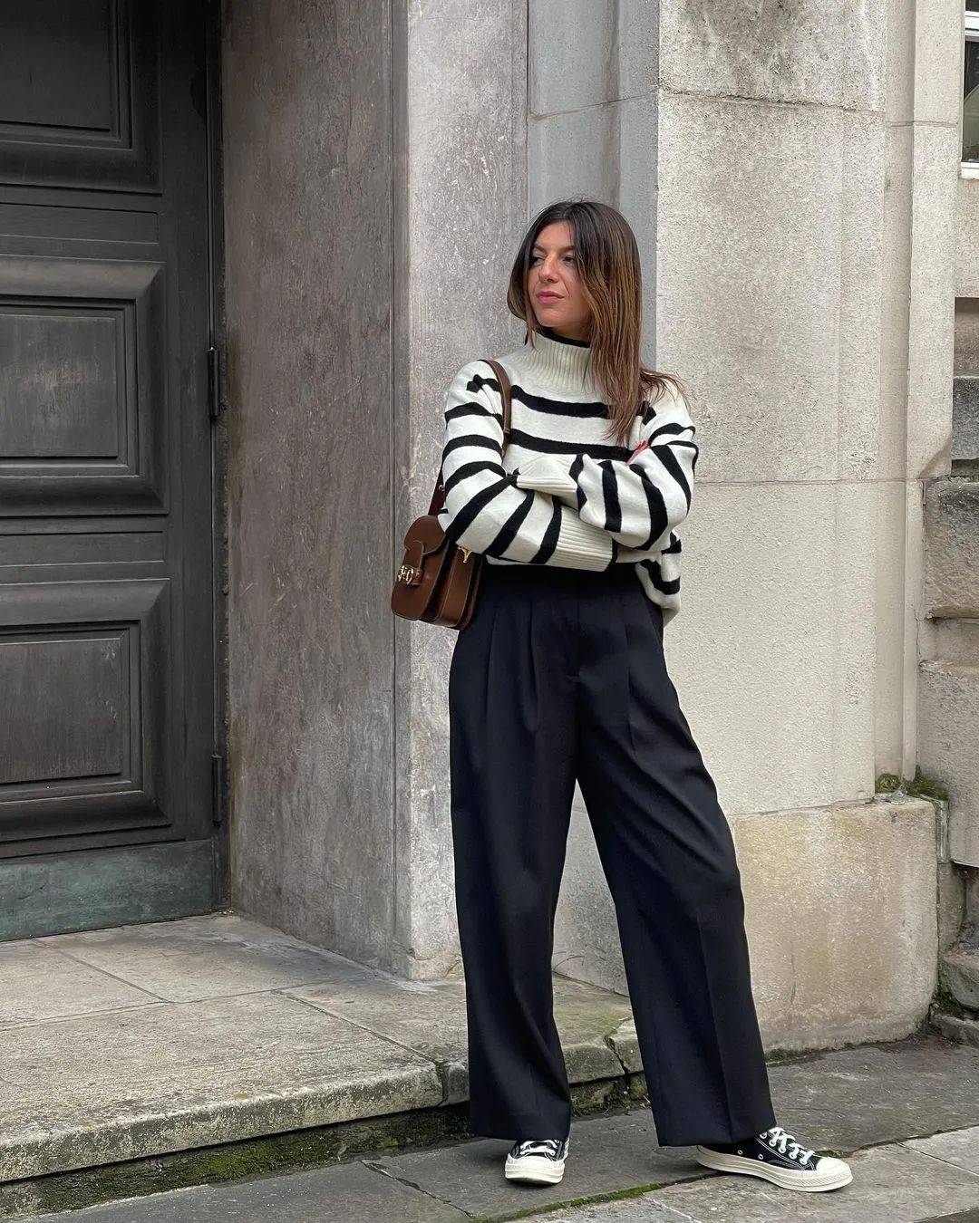 条纹 秋冬必买的毛衣，今年推荐这件！