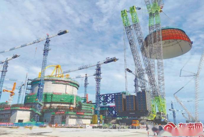 技术|漳州核电1号机组完成内穹顶吊装