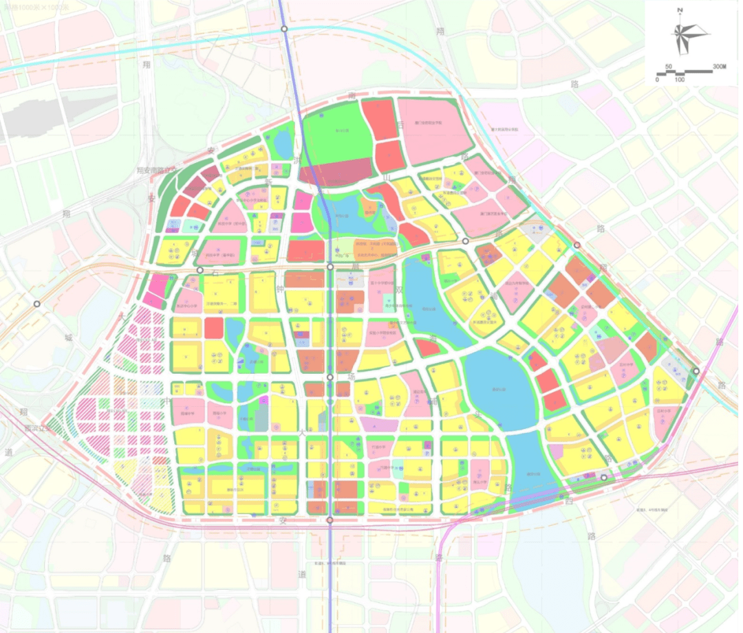 翔安市民公园规划图图片