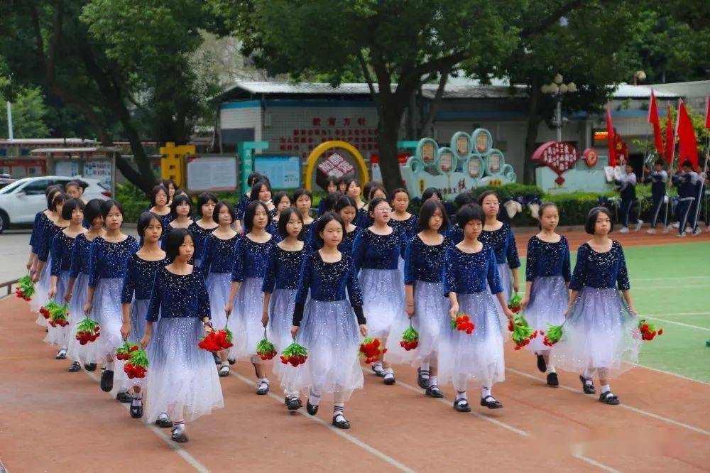 长乐朝阳中学校花图片