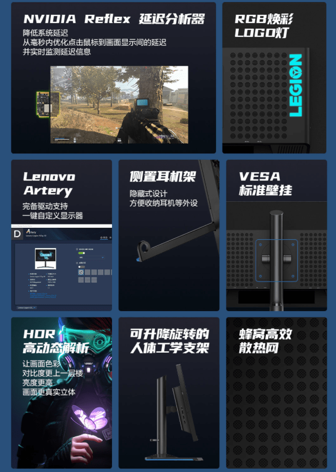 技术|联想拯救者 Y25g-30 电竞显示器发布