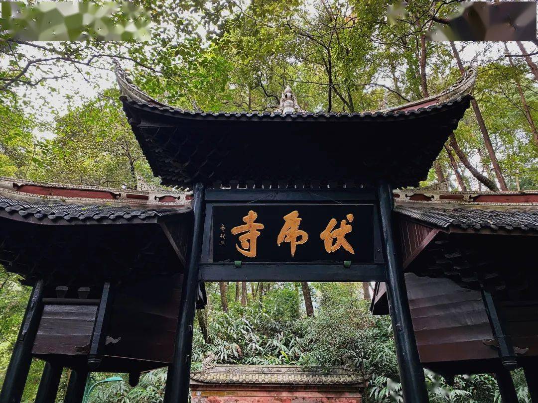 走进诗画峨眉山伏虎寺