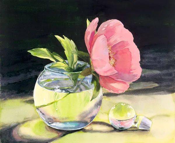 水彩画欣赏|法国水彩画家清新水彩作品欣赏_搜狐网
