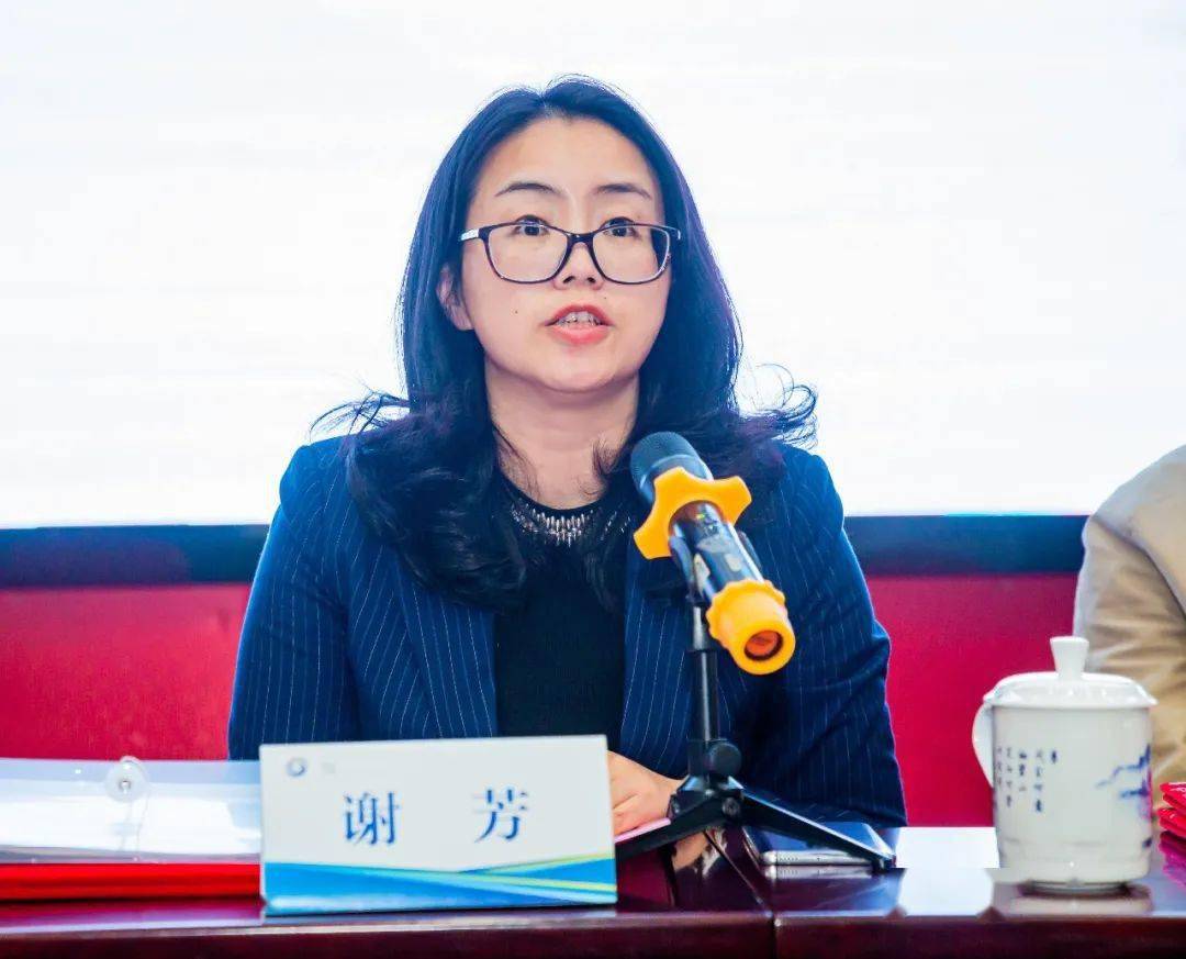 姑苏区教育体育和文化旅游委员会副主任谢芳女士热情欢迎各位专家的到