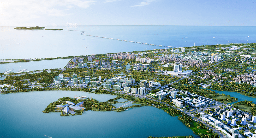 临港103板块全面启动103片区将建一个总部湾两个顶级社区
