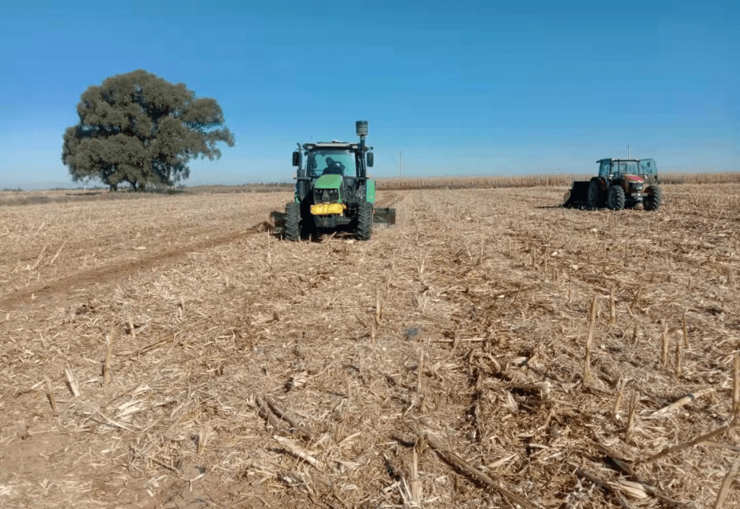 和林格尔县舍必崖乡全力守护碧水蓝天 积极开展秸秆打捆综合利用工作