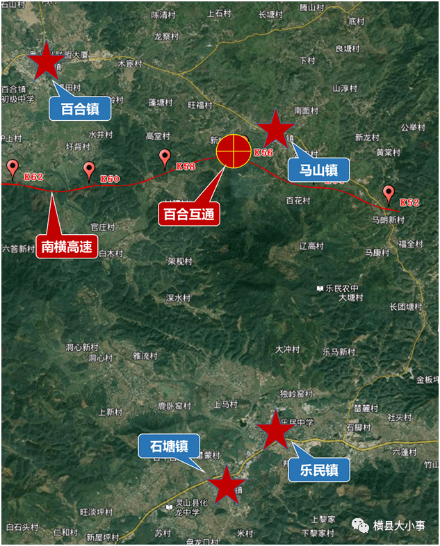 南横高速路线图图片