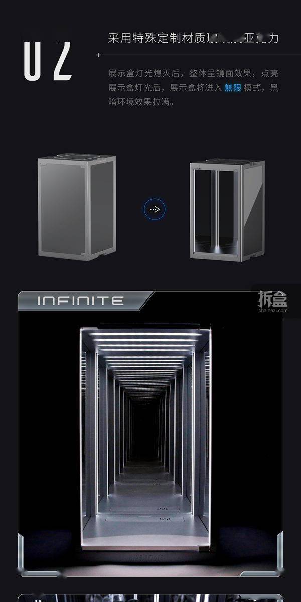 模玩|APEXTIME INFINITE无限版 模玩展示盒 兵人雕像潮玩手办盒