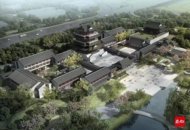 备注|广州文化馆新馆曝光，中轴线南建成一大片古色古香建筑