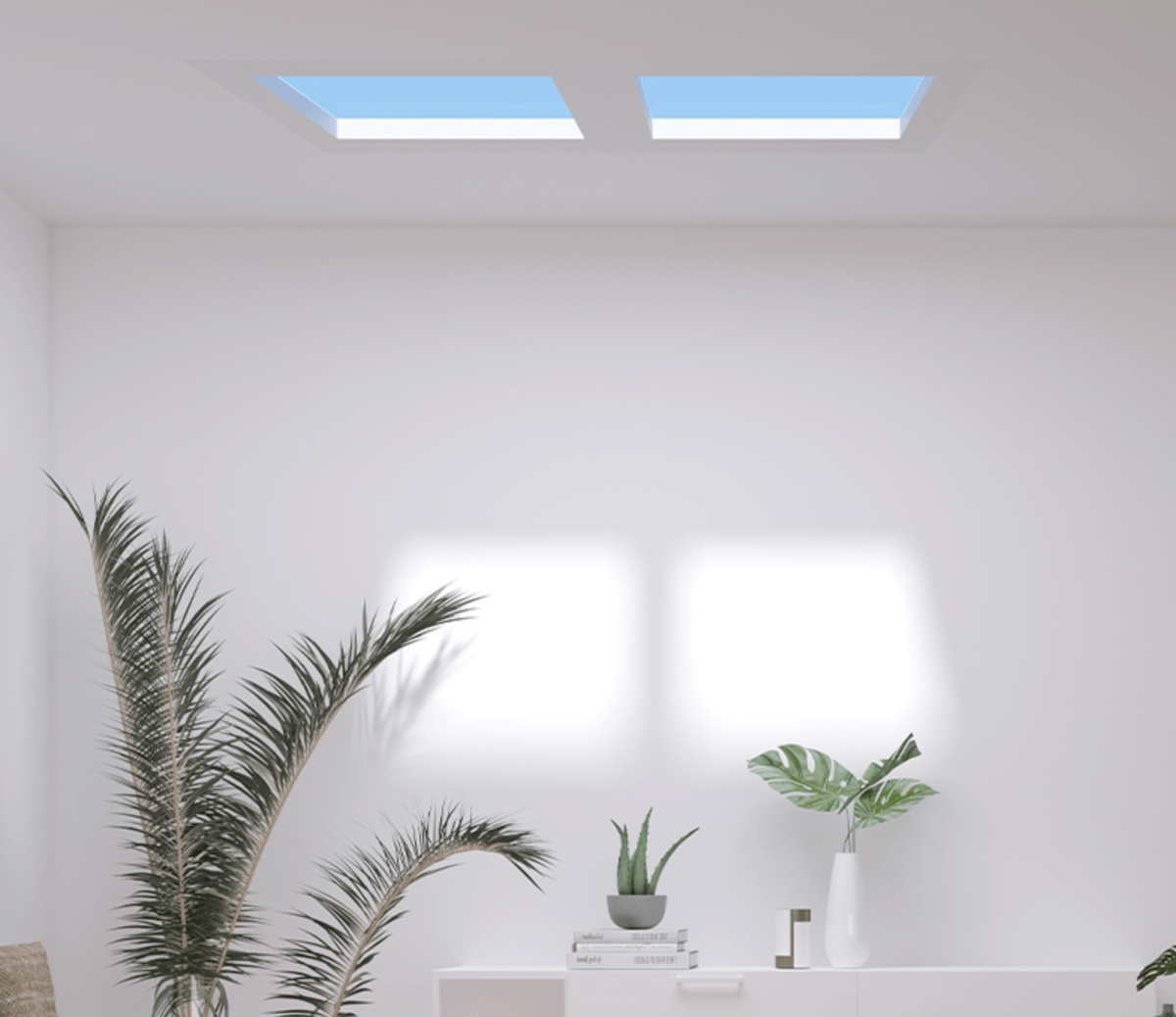 享受室内的自然光yeelight易来青空灯
