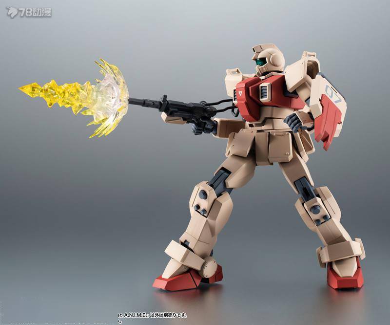 资讯|模玩资讯：BANDAI ROBOT魂 RGM-79(G) 陆战型吉姆 ver. A.N.I.M.E.