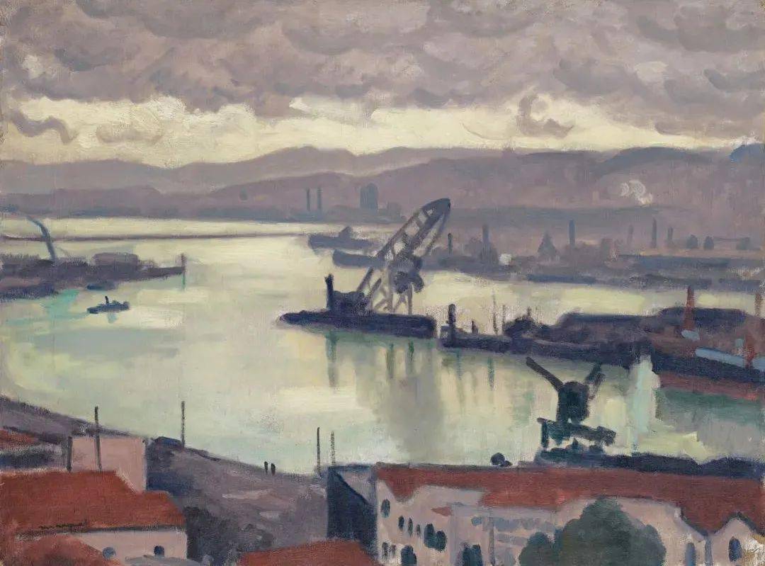 法国艺术家阿尔贝马尔凯怀乡的单纯的自然主义油画作品欣赏