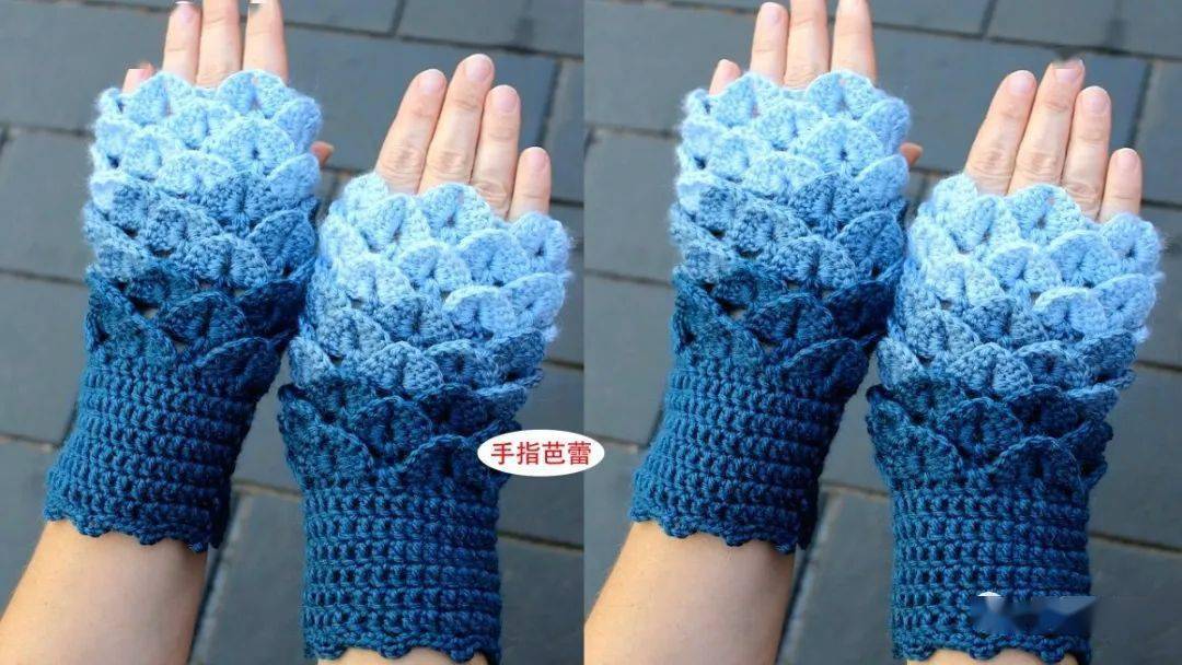 让钩织的手套给你带去温暖与美丽(上)