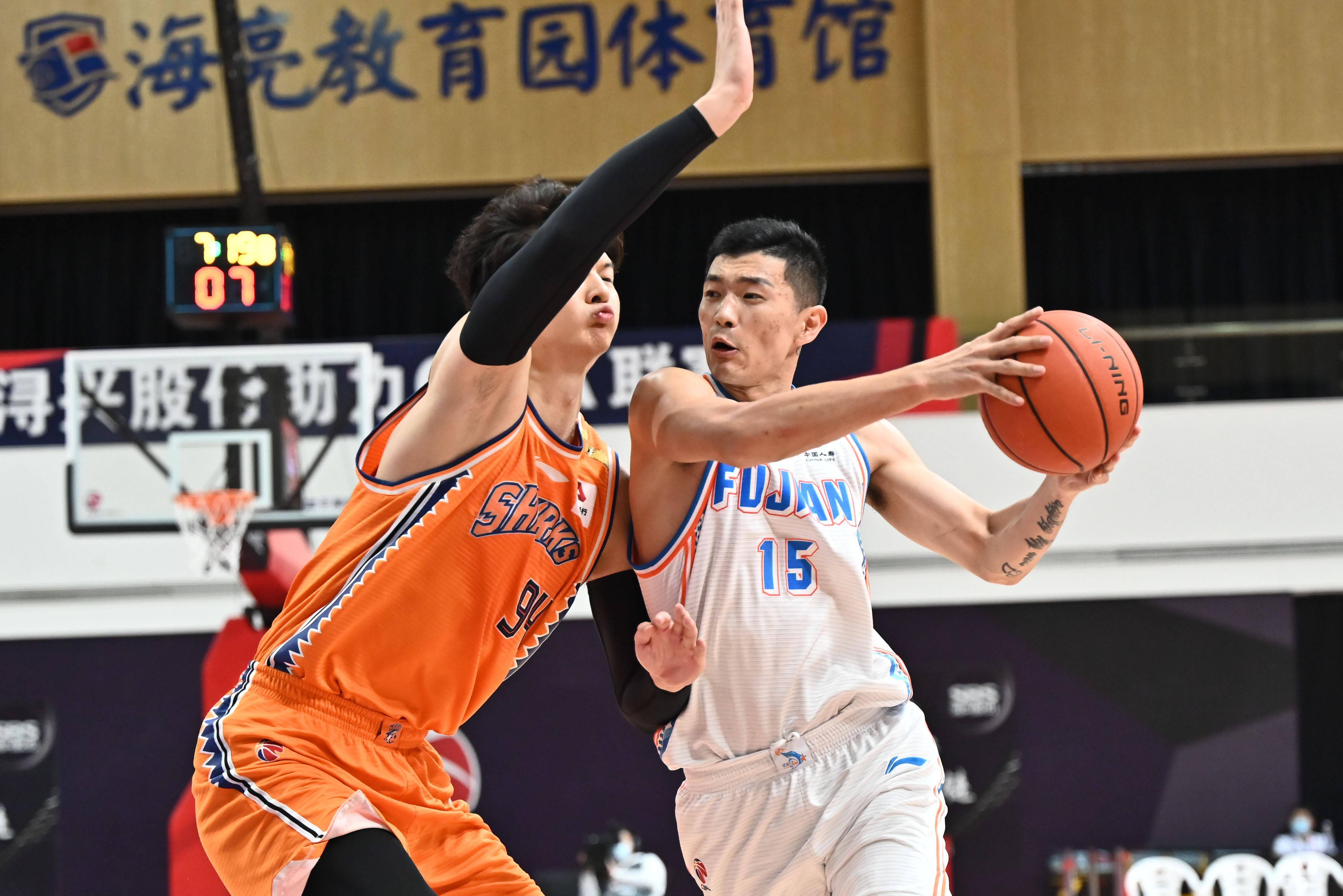 籃球——cba第一階段:上海久事勝福建潯興股份