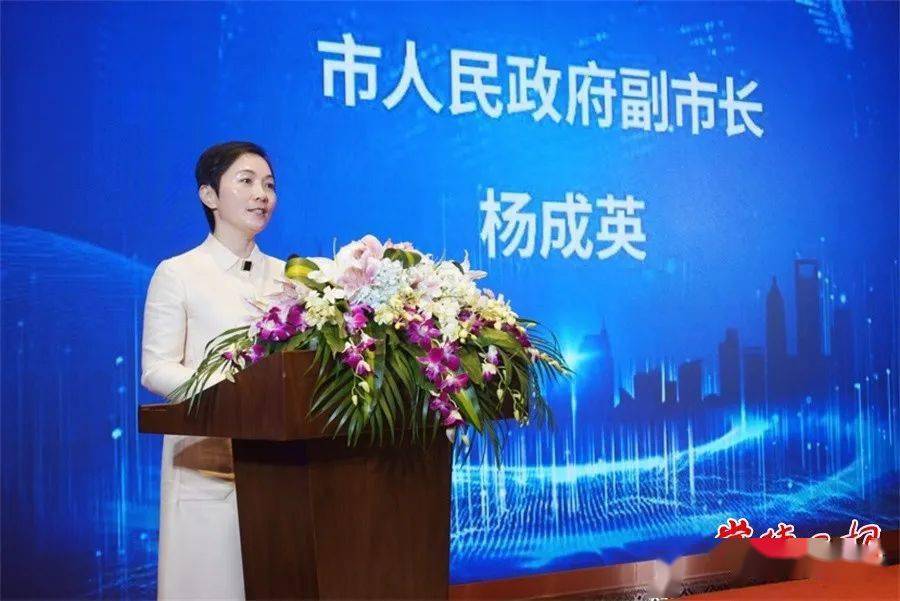 副市长杨成英和省政府驻上海办事处副主任姚晓翔会见部分500强企业和