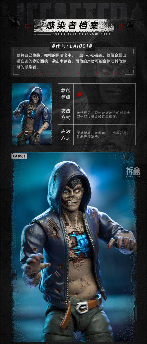 暗源joytoy明日之后感染者375寸118可动人偶兵人