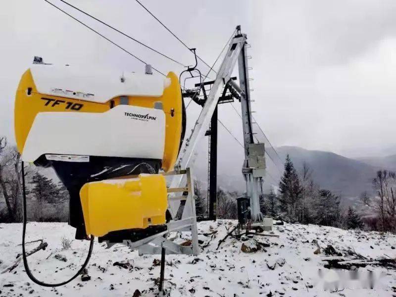 飘雪 造雪新雪季我市多家雪场陆续开板营业 度假区 全网搜