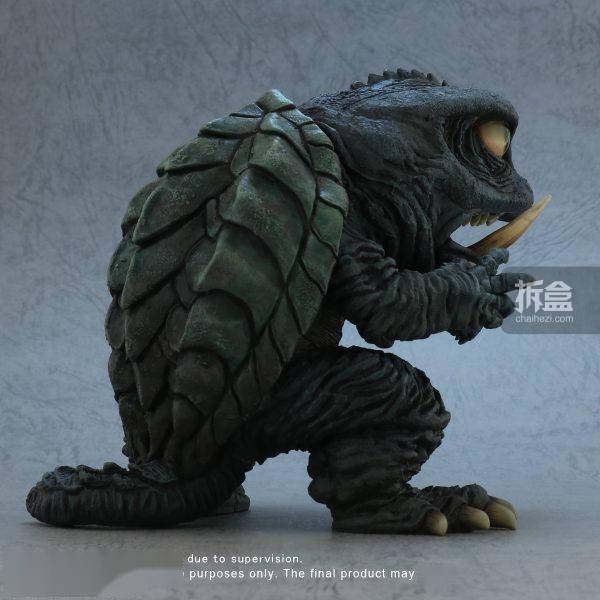 x-plus 1995加美拉gamera q版人偶手办摆件