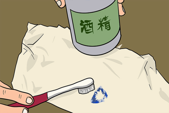 挥发性|酒精为什么能洗掉圆珠笔画痕？
