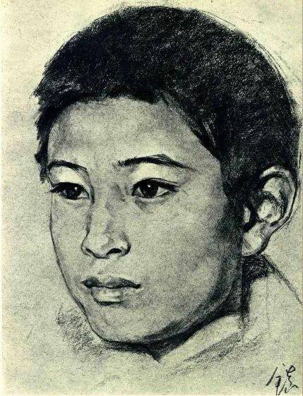 中央美院教授钱绍武素描欣赏