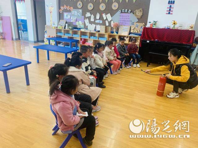 活动|灞桥区江尹幼儿园消防演练活动