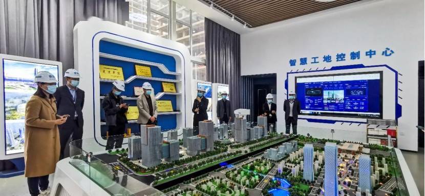 郑州新发展楷林智慧广场工地开放日活动启幕