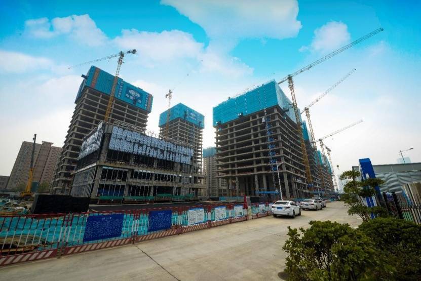 郑州新发展楷林智慧广场工地开放日活动启幕