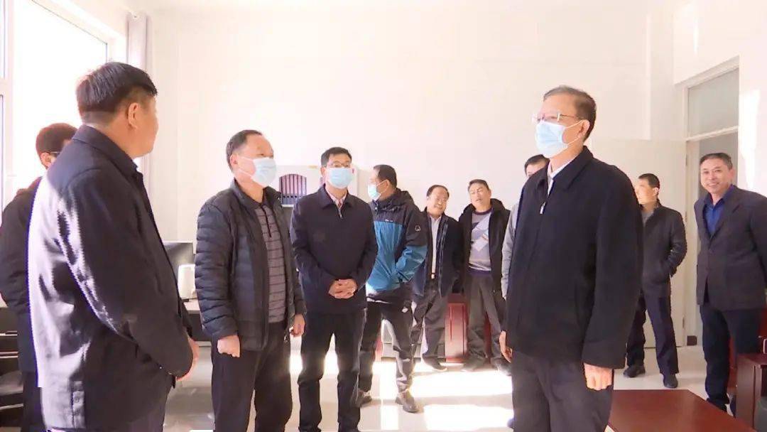 省公安厅二级警务专员左明亮一行到莒南县调研工作队入驻情况,指导我