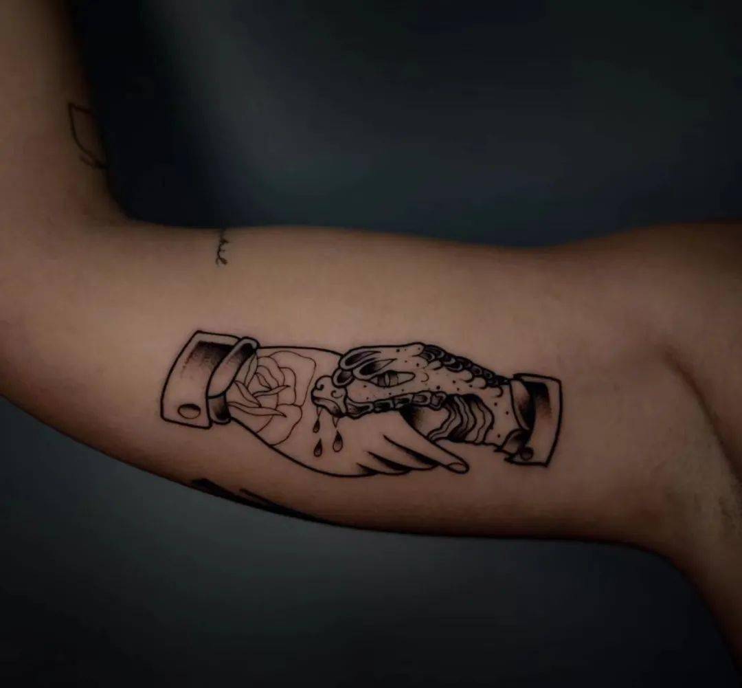 灵巧的双手纹身_数字