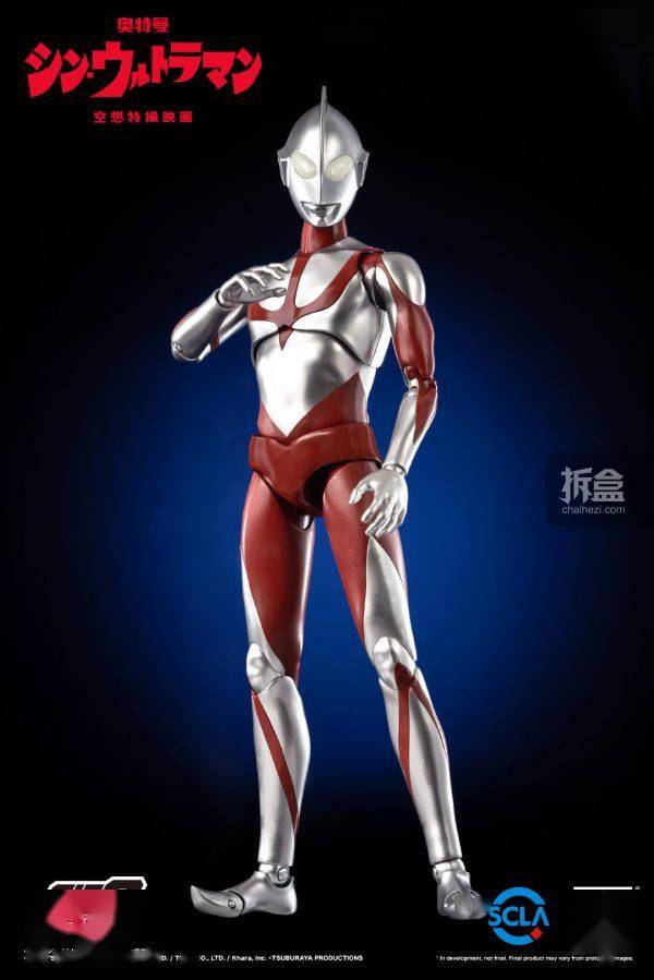 产品THREEZERO 新奥特曼 SHIN ULTRAMAN 1/6可动人偶12寸