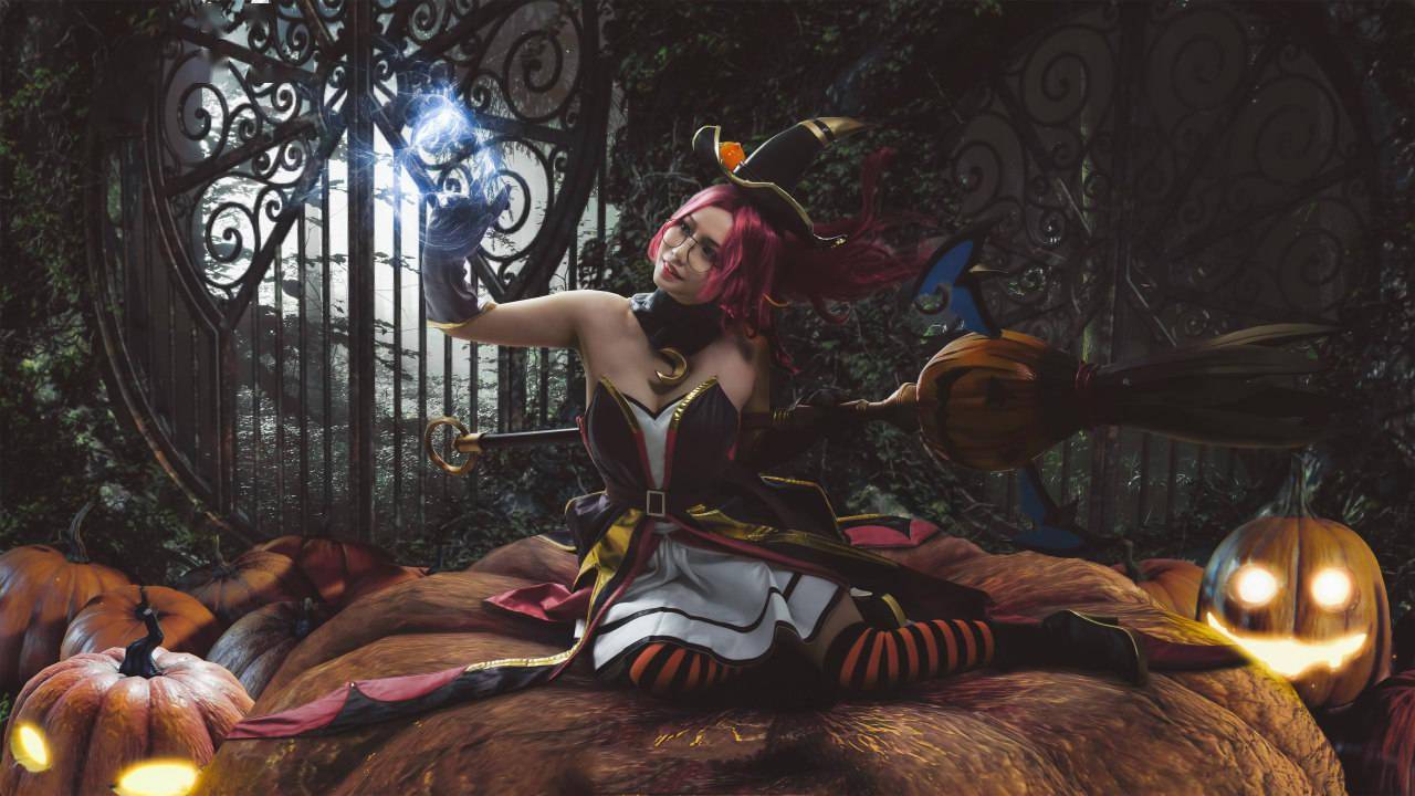 英雄聯盟|《英雄聯盟》魅惑女巫迦娜cosplay