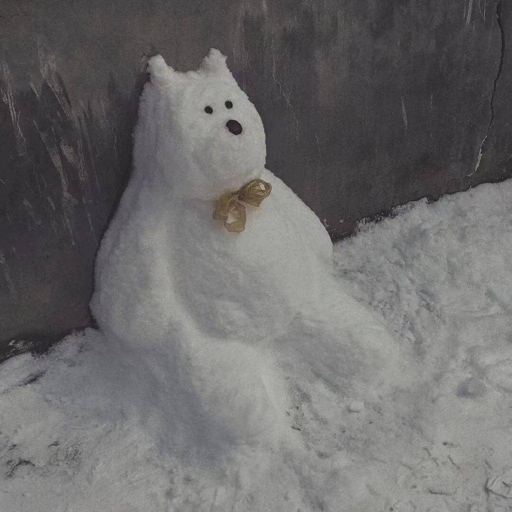 感觉见多了花里胡哨的奇怪雪人，今天就来看点可可爱爱的！