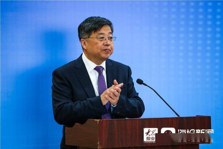 牟平区委书记殷锡瑞致辞烟台市副市长王剑讲话