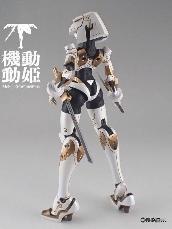 模玩|模玩资讯：侵略ROBO《机动动姫MoMo》黑/赤/铁&白/黒/金 模型发售
