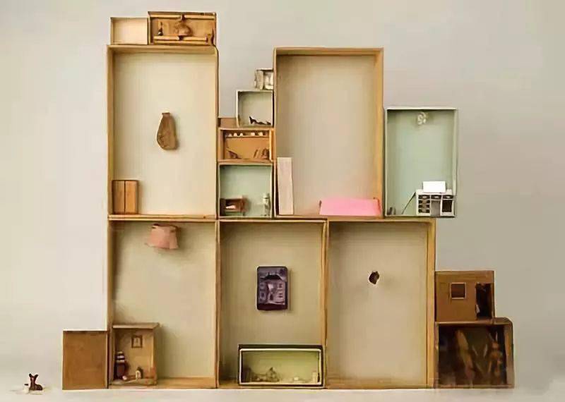 手工环创废鞋盒回收新玩法高大上装饰绝对吸睛